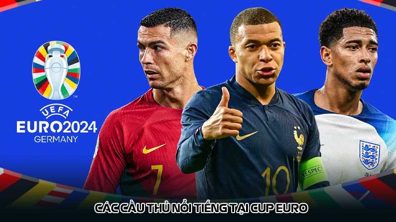 Các cầu thủ nổi tiếng tại Cup Euro